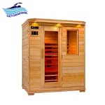 3 people far infrared sauna room 1