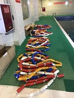 pool lane rope(螺旋形）5